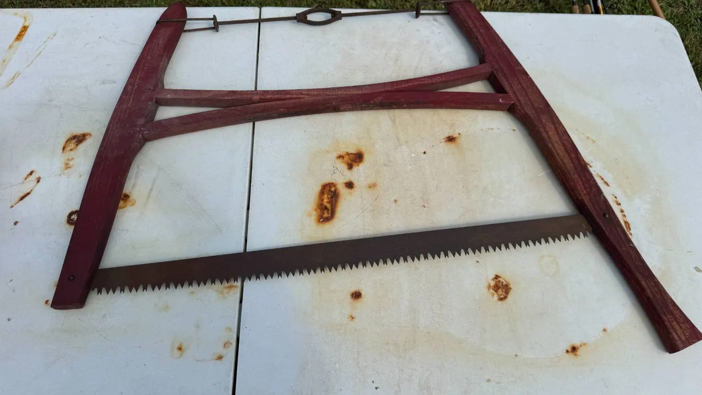 Wooden Frame Crosscut Saw