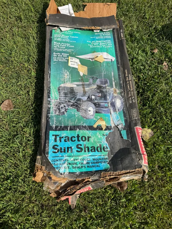 Craftsman Tractor Sun Shade Kit