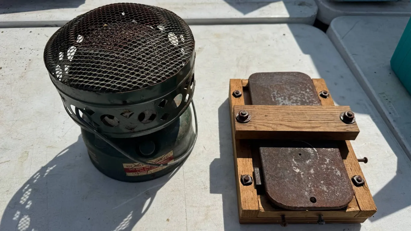 Coleman Camp Stove & Mold