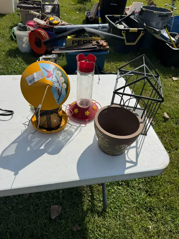 Bird Feeders and Garden Items