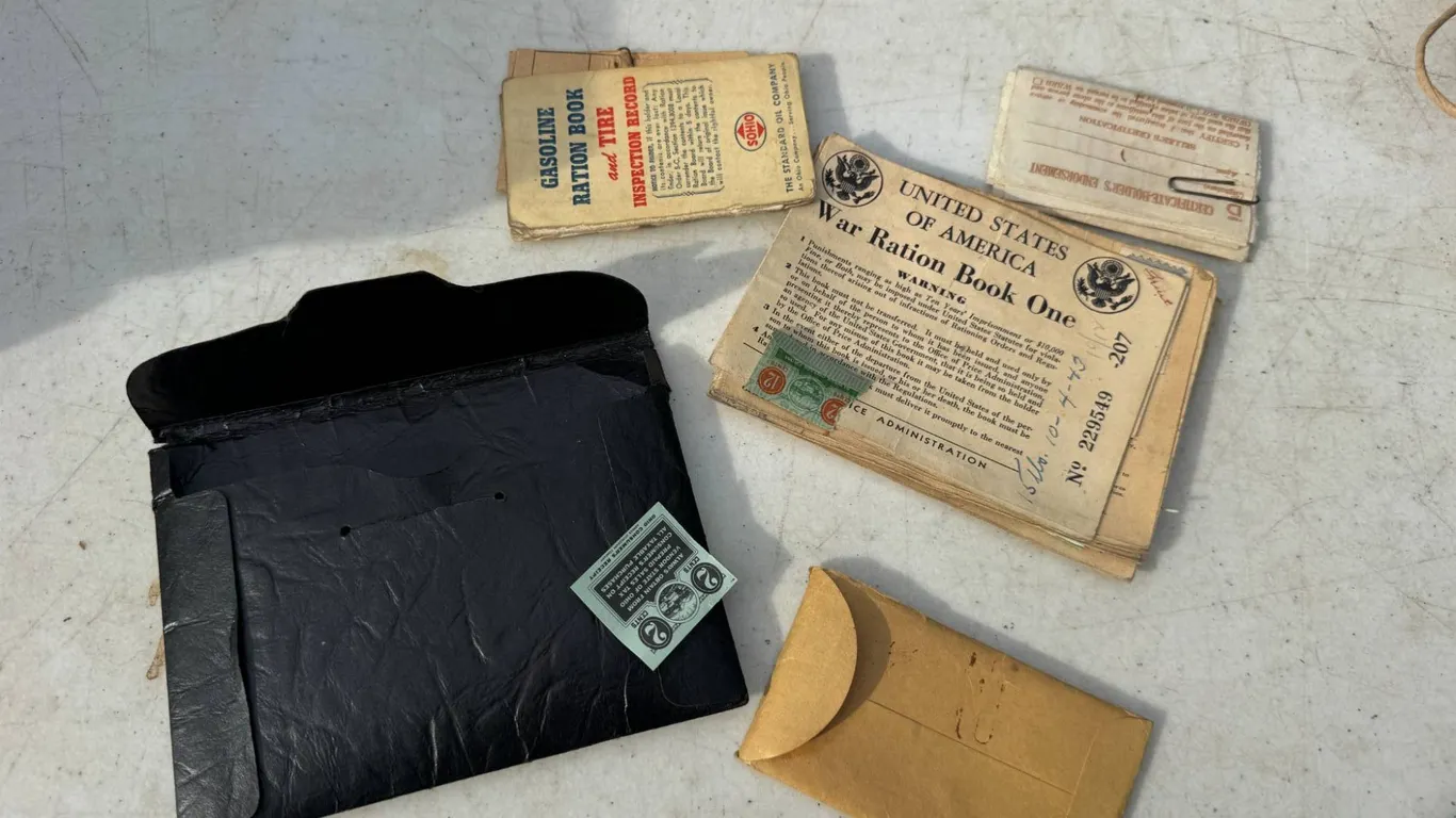WWII War Ration Stamps Collection
