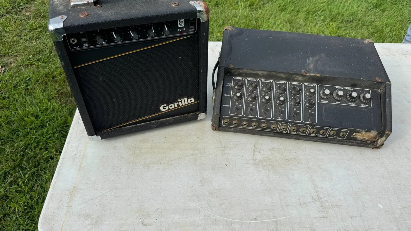 Gorilla Amp & SX600 Sound Mixer