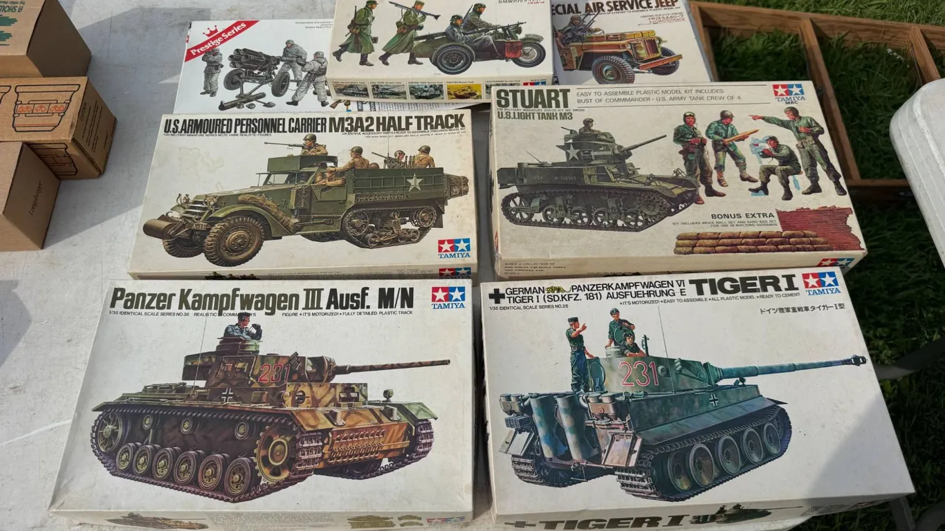 Tamiya Model Kits Assortment
