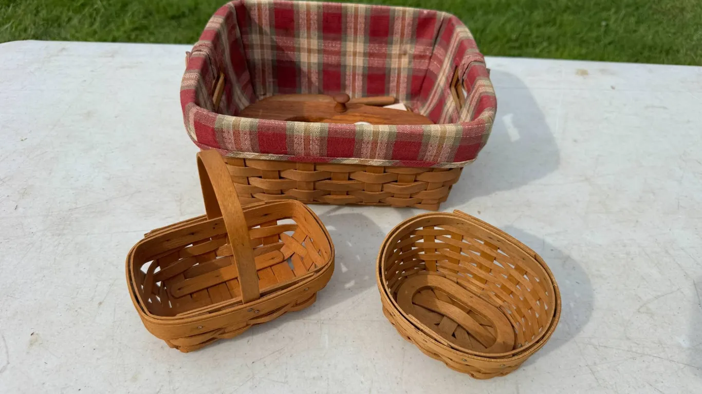 Longaberger Basket Set