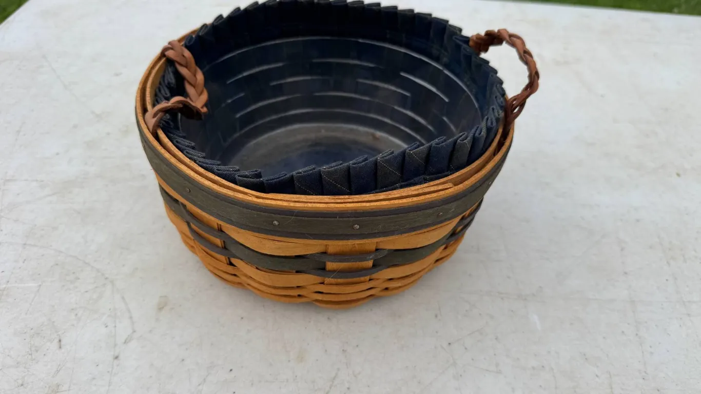 Longaberger Basket with Liner