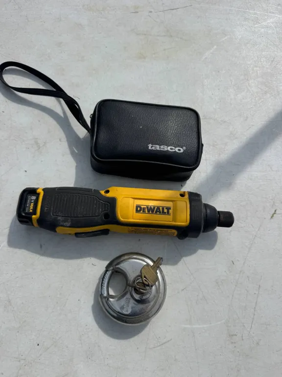 Dewalt Screwdriver & Tasco Binoculars