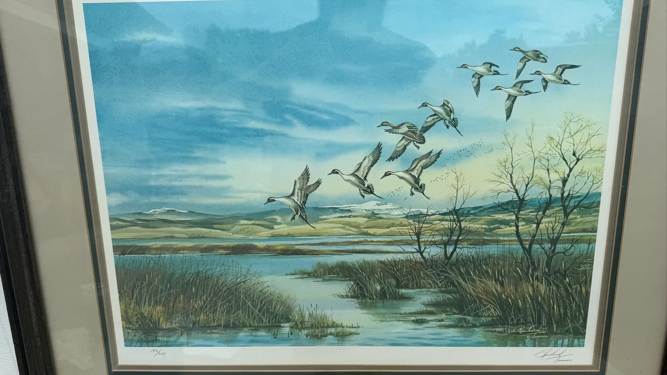 Richard Timm Signed Limited Edition Goose Print