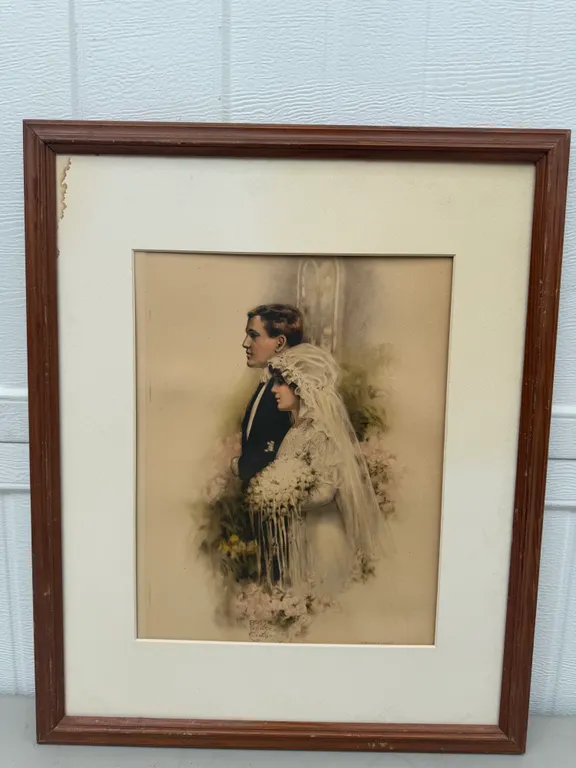 Vintage Bessie Pease Gutmann Wedding Print