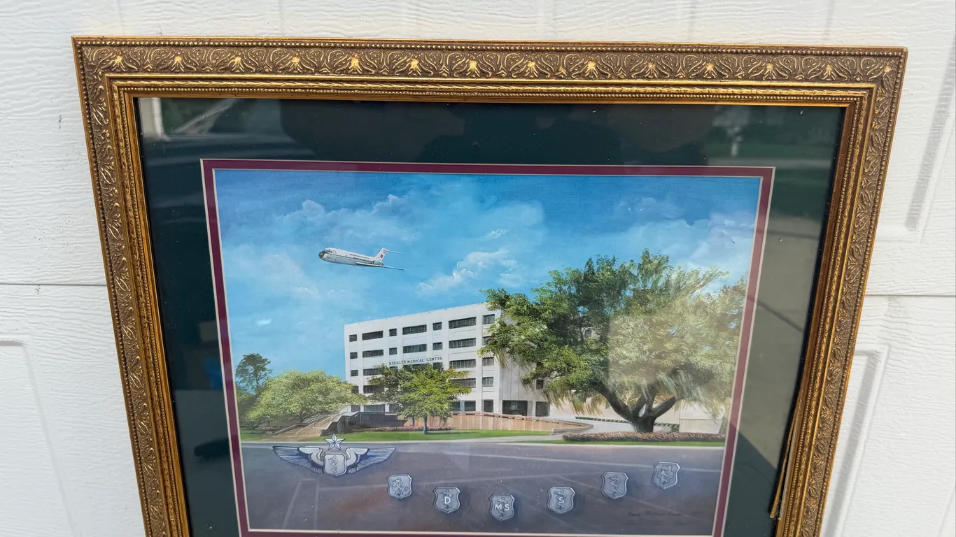 Keesler Medical Center USAF Framed Print