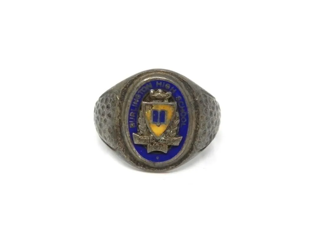 STERLING BURLINGTON HIGH SCHOOL RING 7.51g