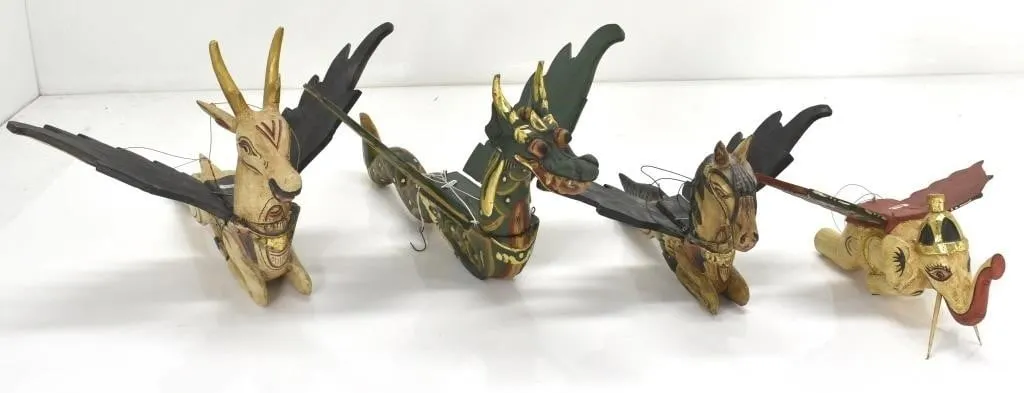 INDONESIAN WOOD ART SCULPTURES