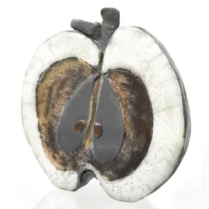RAKU STUDIO POTTERY APPLE