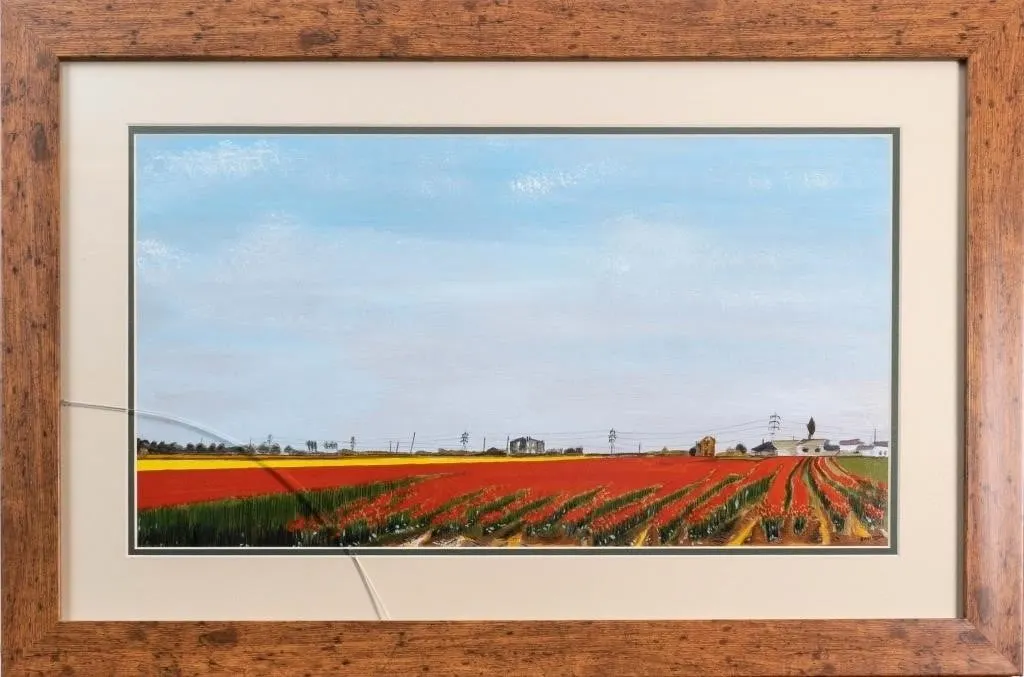 HELEN WAGNER TULIP FIELD LANDSCAPE 2008