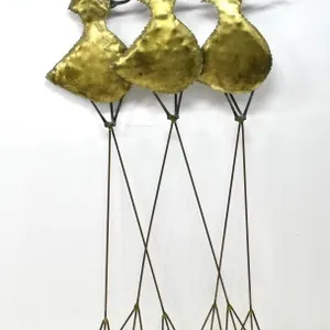 MCM CURTIS JERE BRUTALIST "SANDPIPERS"