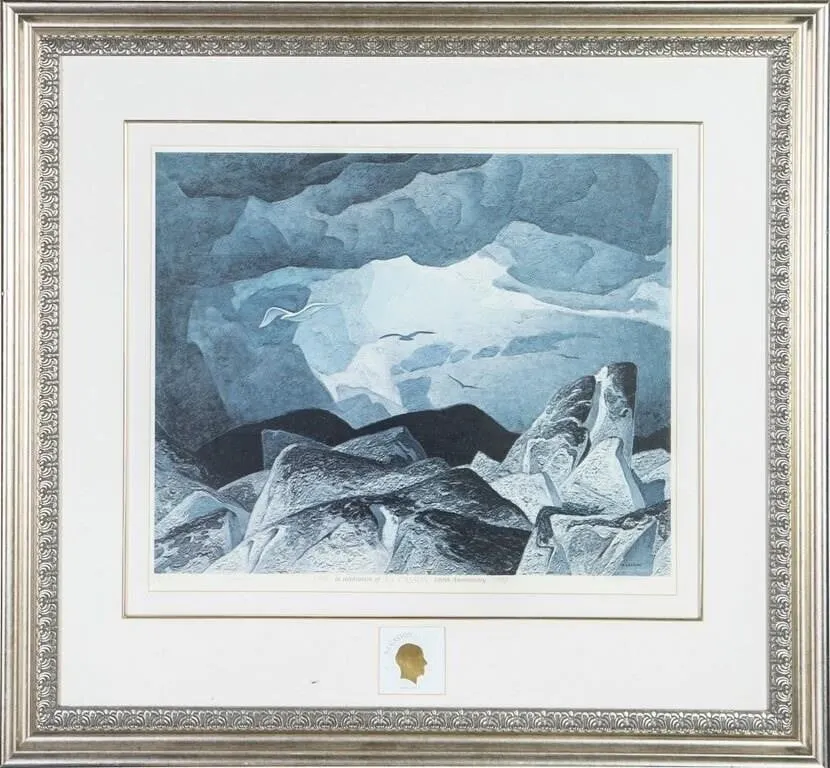 A.J. CASSON "CRESCENDO" COMMEMORATIVE PRINT 91/100