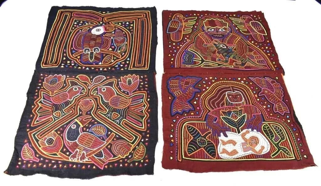 PANAMAIAN GUNA MOLA TEXTILE ART