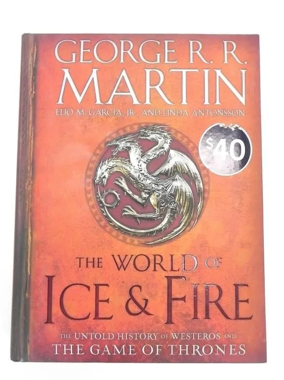 "THE WORLD OF ICE AND FIRE" GoT BOOK