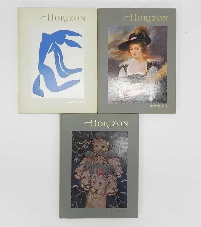 "HORIZON: A MAGAZINE OF THE ARTS" VOL12 1970 1,3,4