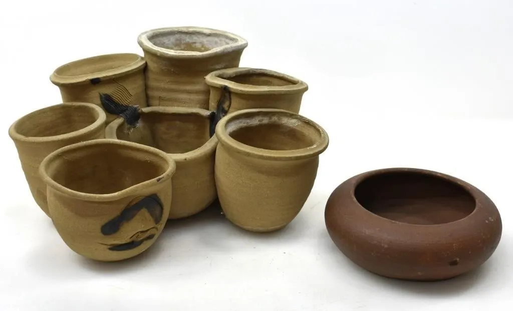 EARTHEN WARE HERB / SUCCELENT PLANTER & BOWL
