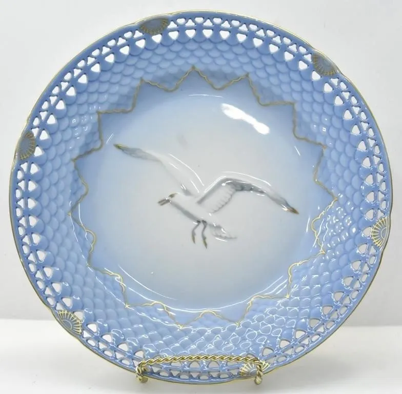BING & GR�NDAHL SEAGULL ANNIVERSARY PLATE