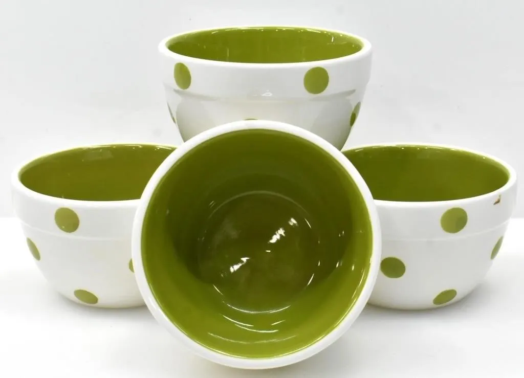 POLKA DOT TERRAMOTO CERAMIC DIP BOWLS