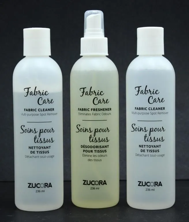 3 UPHOLSTERY FABRIC CLEANER & FRESHENER BOTTLES