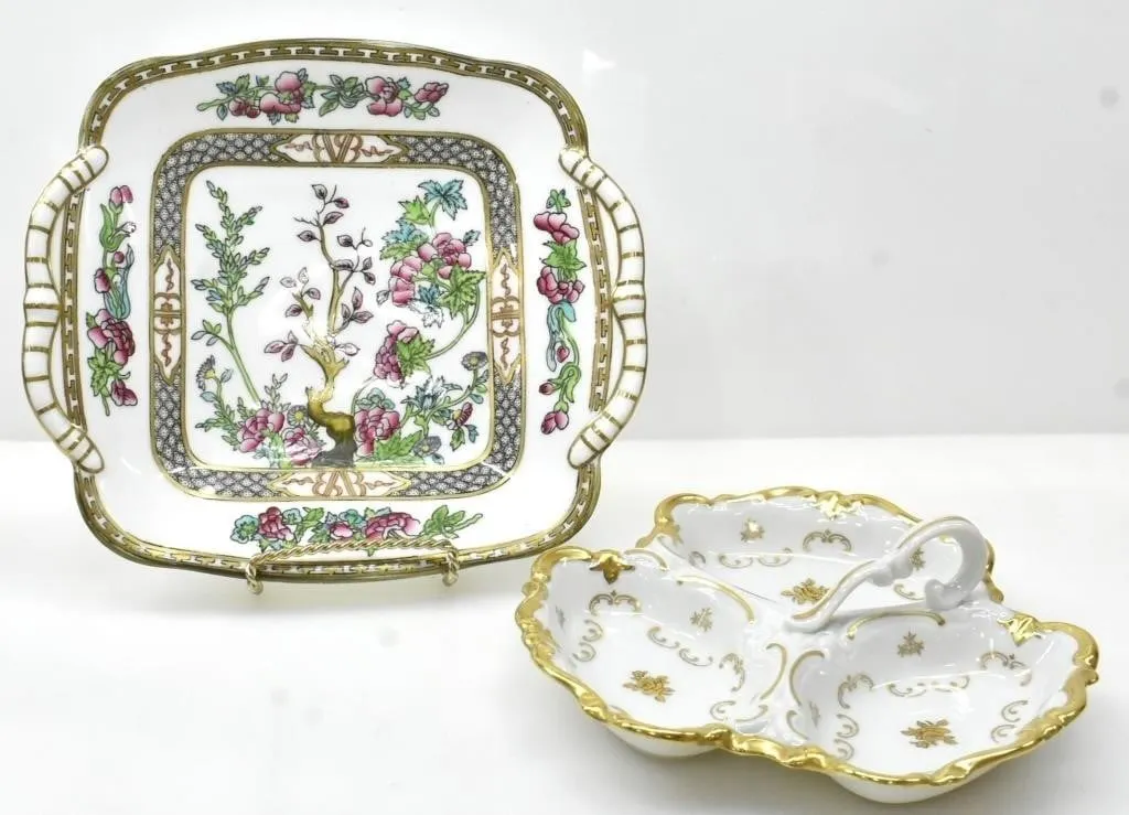 COALPORT & REICHENBACH PORCELAIN DISHES
