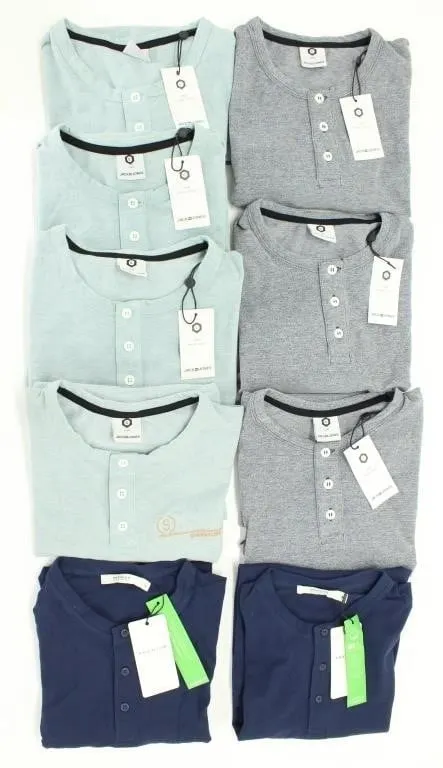 9 MEN'S NWT JACK & JONES ASSTD SIZES T-SHIRTS