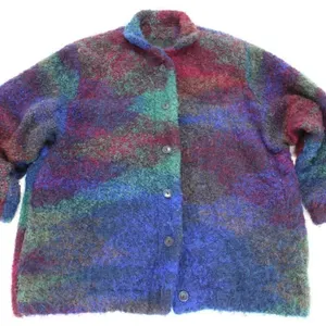 SOFT GRADIENT COLOUR ROSEMARY WEIR CARDIGAN XL