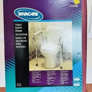 INVACARE TOILET SAFETY FRAME MODEL 1392KD