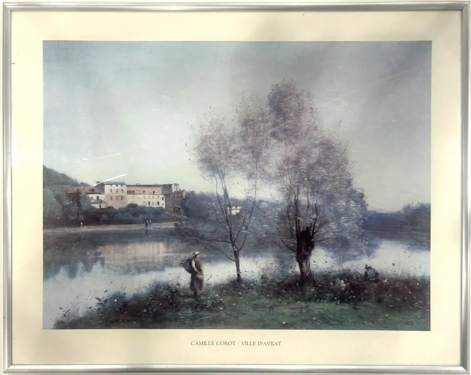 CAMILLE COROT "VILLE D'AVRAY" ART PRINT