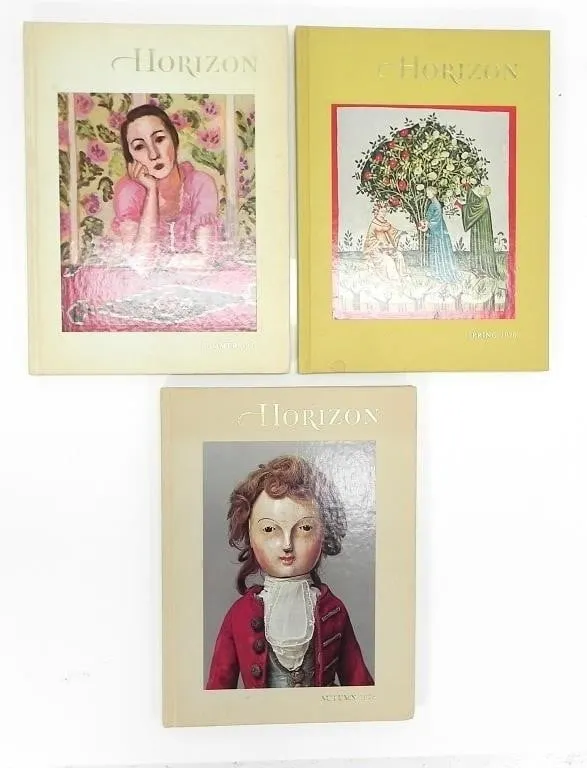"HORIZON: A MAGAZINE OF THE ARTS" VOL18 1976 2-3-4