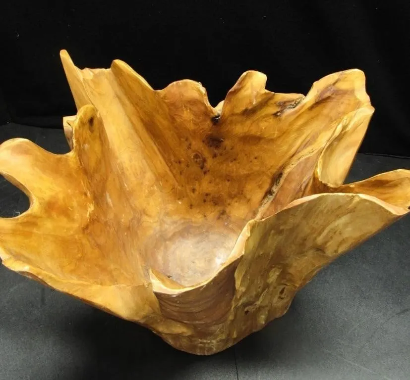 ORGANIC WOOD BOWL