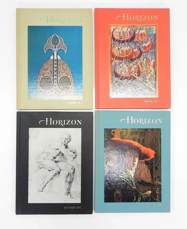 "HORIZON: A MAGAZINE OF THE ARTS" VOL17 1975 1-4