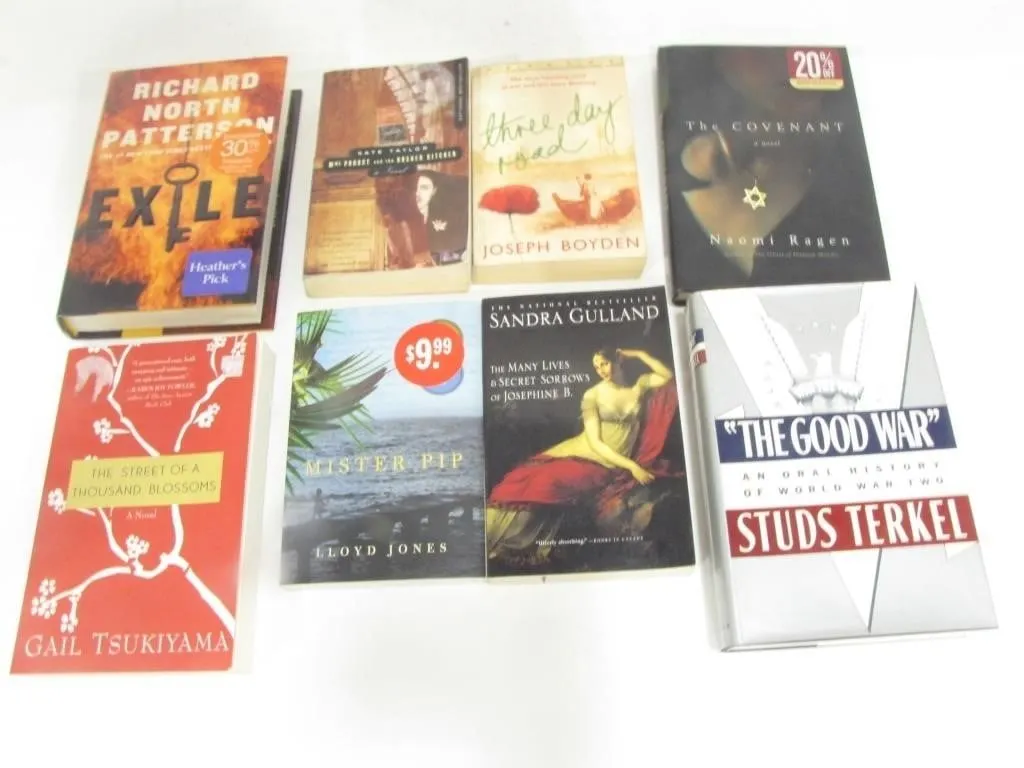 LOT OF ASSORTED BOOKS BY VARIOUS AUTHORS