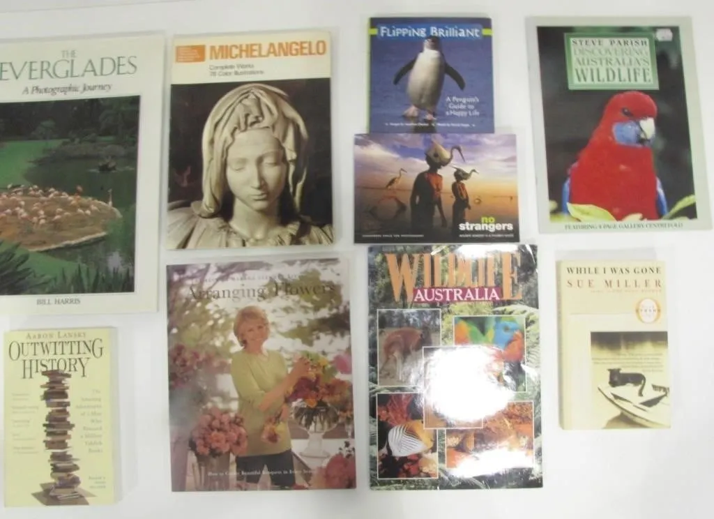 LOT OF ASSORTED BOOKS BY VARIOUS AUTHORS