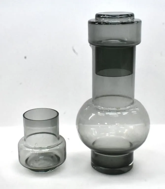 BEDSIDE CARAFE SET WITH EXTRA GLASS