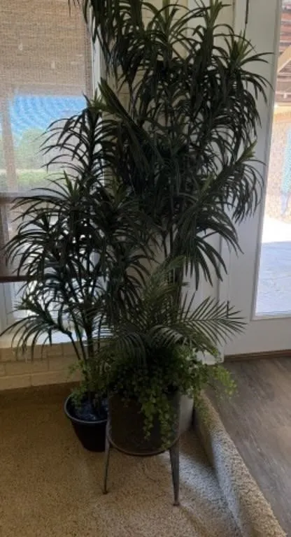 3 Artificial Plants in Pots
