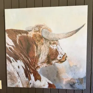 Canvas Cattle Wall D�cor Print