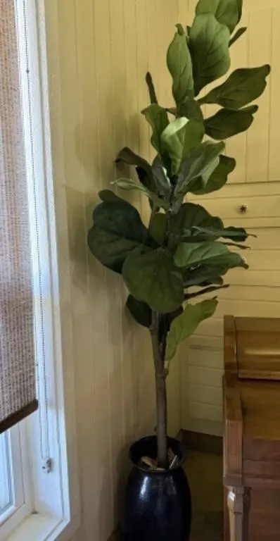 Artificial Plant in Large Vase
