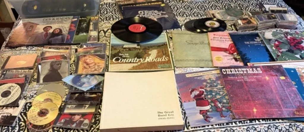 Records, CDs, Cassettes