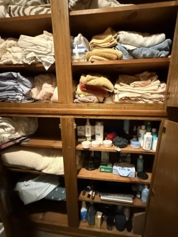 Blankets, Sheets, Towels, Washrags,