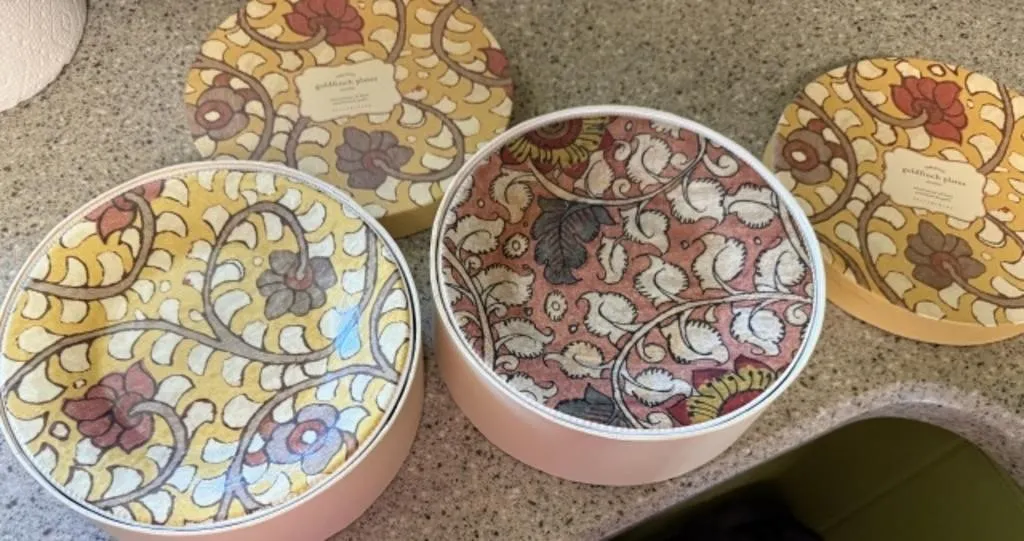 2 Pottery Barn Plate Sets
