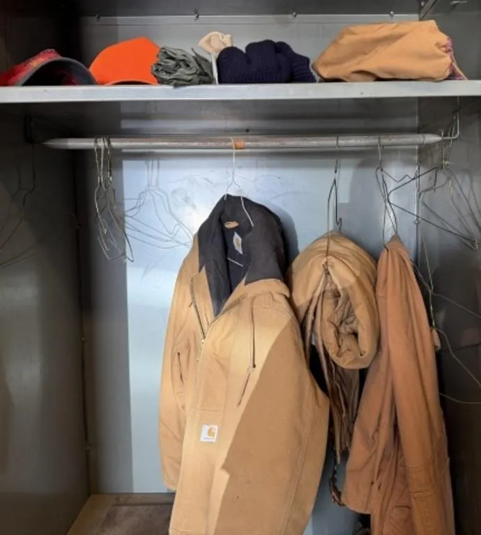 Hats, Carhart Jacket, Dickies Overalls, Key