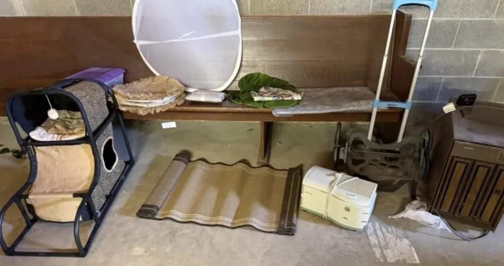 Cat Bed, Placemats, Luggage Dolly, Kenmore