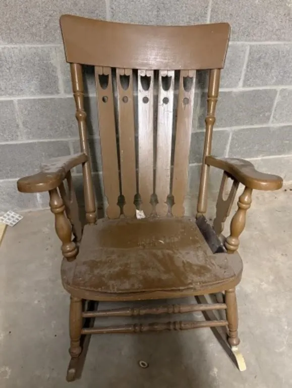 Wooden Rocking Chair