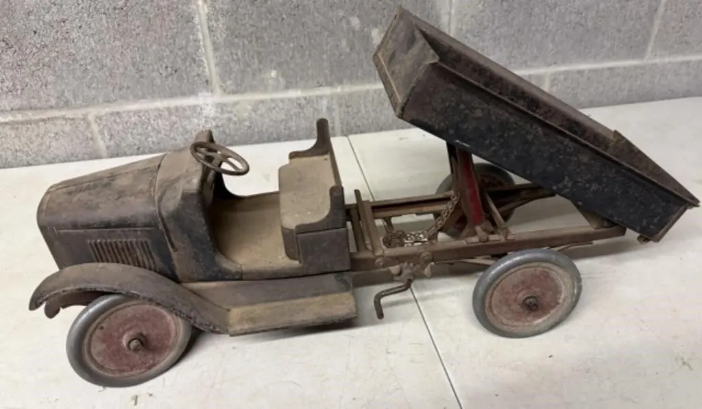 Vintage Metal Dump Truck
