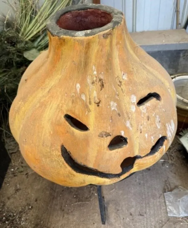 Pumpkin Chiminea