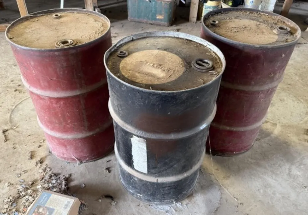 3 Mostly Empty Barrels
