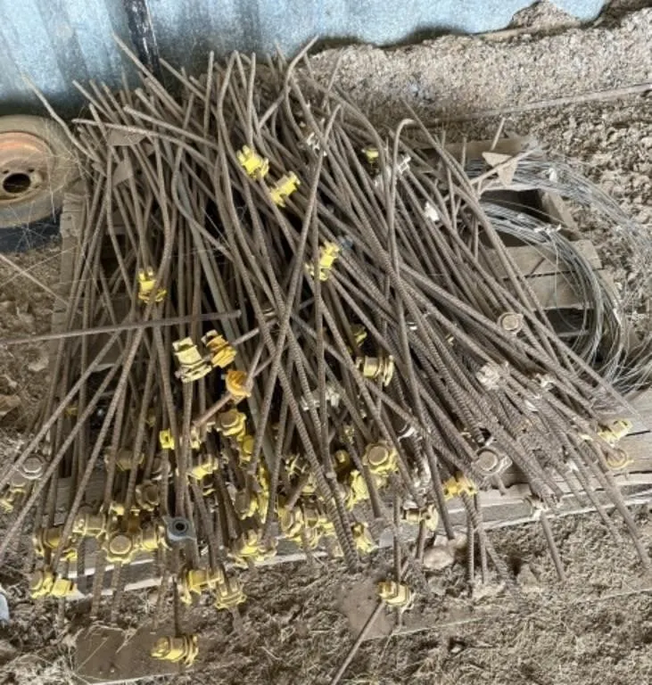 Electric Fence Stakes, Misc. Wire